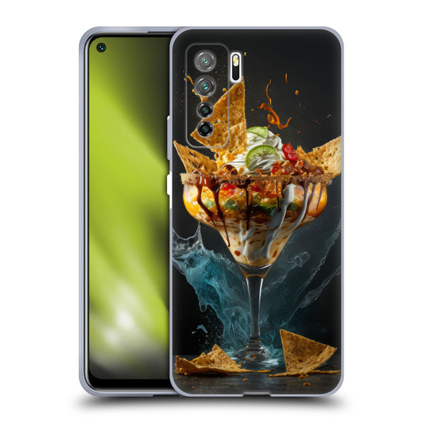 Spacescapes Cocktails Nacho Martini Soft Gel Case for Huawei Nova 7 SE/P40 Lite 5G