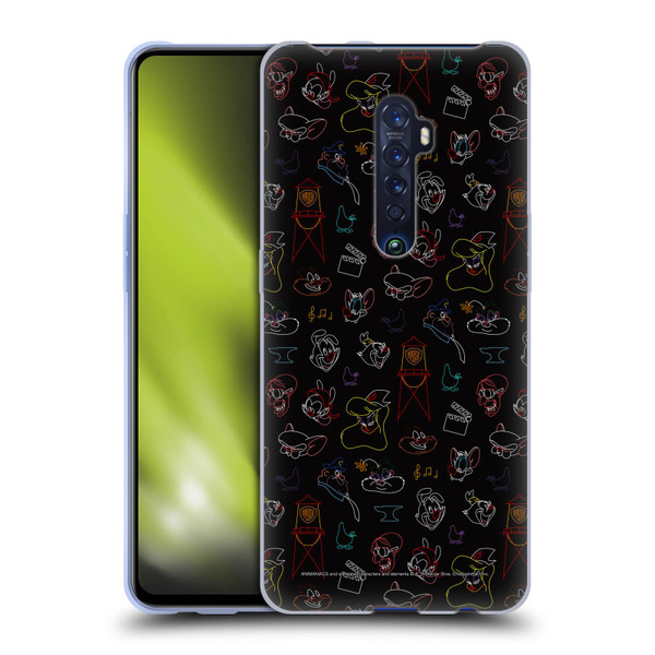Animaniacs Graphics Pattern Soft Gel Case for OPPO Reno 2