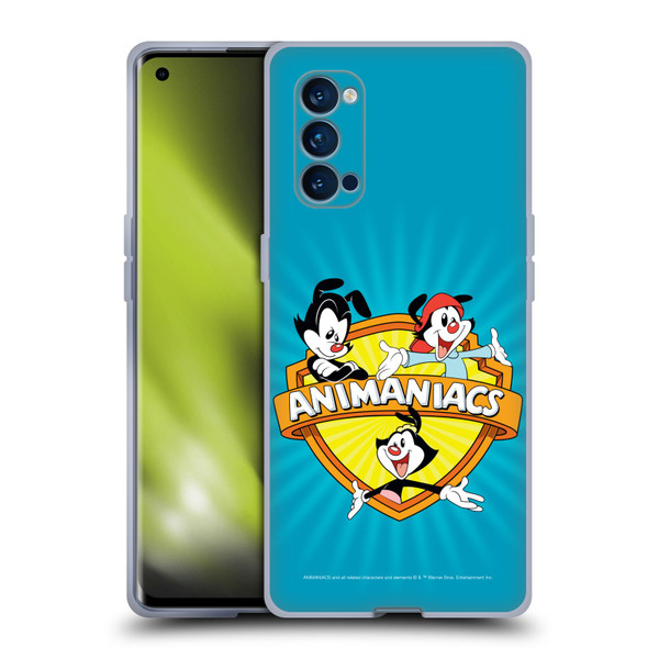 Animaniacs Graphics Logo Soft Gel Case for OPPO Reno 4 Pro 5G