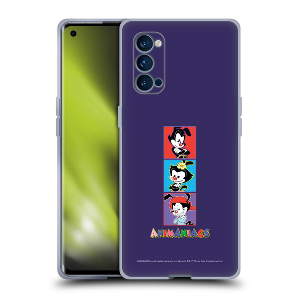 Animaniacs Graphics Tiles Soft Gel Case for OPPO Reno 4 Pro 5G