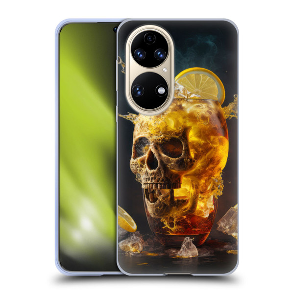 Spacescapes Cocktails Long Island Ice Tea Soft Gel Case for Huawei P50
