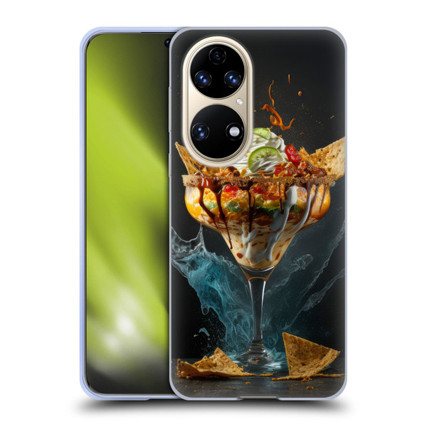 Spacescapes Cocktails Nacho Martini Soft Gel Case for Huawei P50