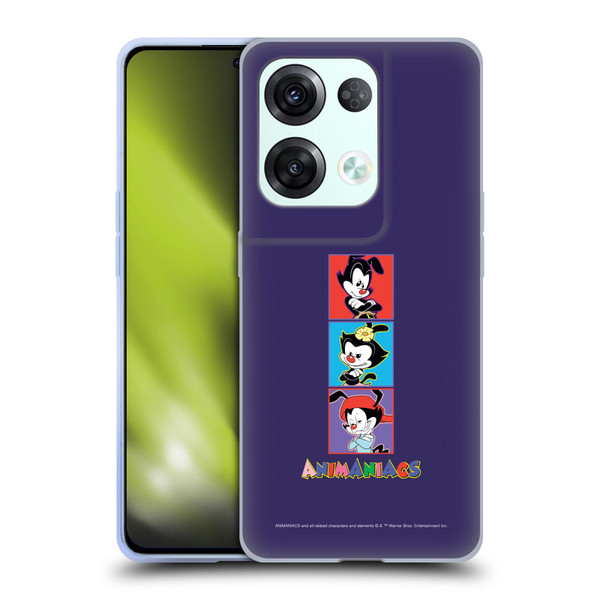 Animaniacs Graphics Tiles Soft Gel Case for OPPO Reno8 Pro