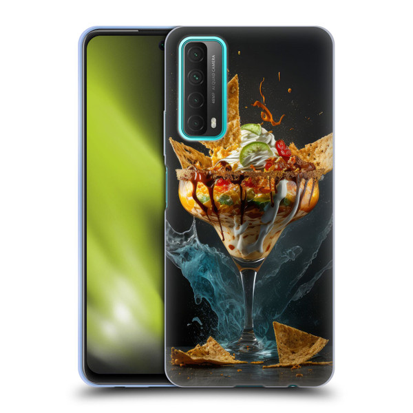 Spacescapes Cocktails Nacho Martini Soft Gel Case for Huawei P Smart (2021)