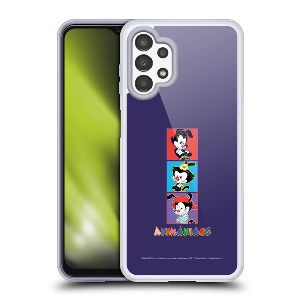 Animaniacs Graphics Tiles Soft Gel Case for Samsung Galaxy A13 (2022)