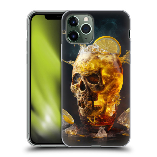 Spacescapes Cocktails Long Island Ice Tea Soft Gel Case for Apple iPhone 11 Pro