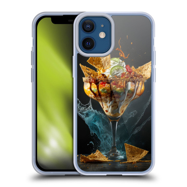 Spacescapes Cocktails Nacho Martini Soft Gel Case for Apple iPhone 12 Mini
