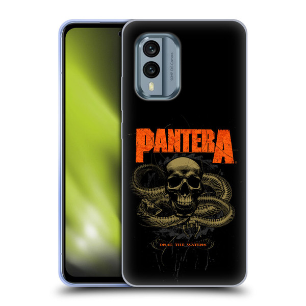 Pantera Art Drag The Waters Soft Gel Case for Nokia X30