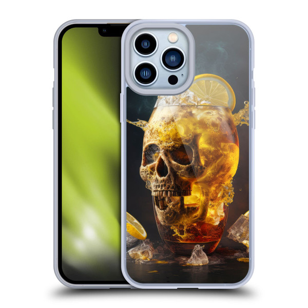 Spacescapes Cocktails Long Island Ice Tea Soft Gel Case for Apple iPhone 13 Pro Max
