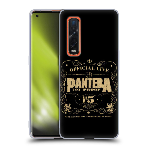 Pantera Art 101 Proof Soft Gel Case for OPPO Find X2 Pro 5G