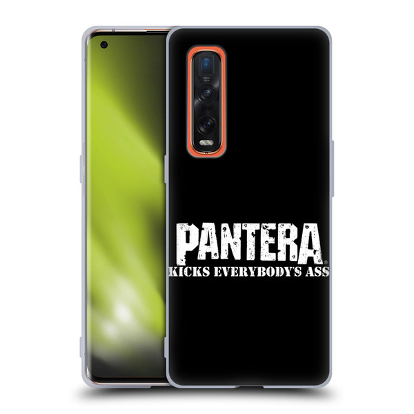 Pantera Art Kicks Soft Gel Case for OPPO Find X2 Pro 5G