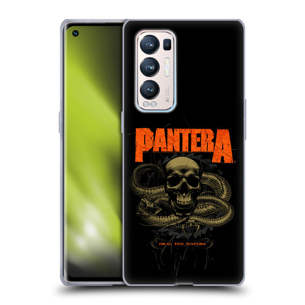 Pantera Art Drag The Waters Soft Gel Case for OPPO Find X3 Neo / Reno5 Pro+ 5G