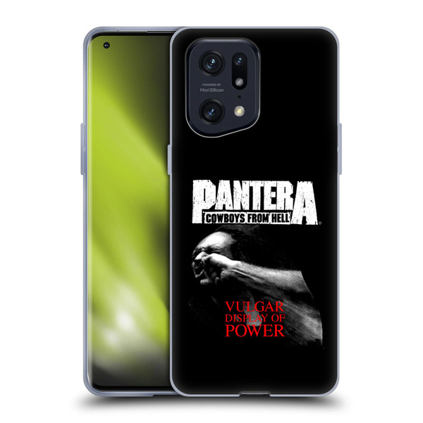 Pantera Art Vulgar Soft Gel Case for OPPO Find X5 Pro