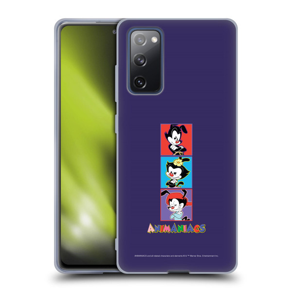 Animaniacs Graphics Tiles Soft Gel Case for Samsung Galaxy S20 FE / 5G