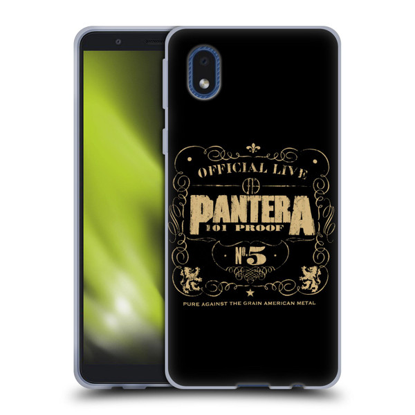 Pantera Art 101 Proof Soft Gel Case for Samsung Galaxy A01 Core (2020)