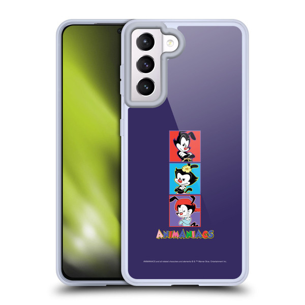 Animaniacs Graphics Tiles Soft Gel Case for Samsung Galaxy S21 5G