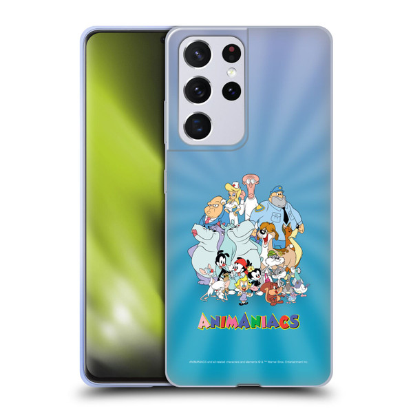 Animaniacs Graphics Group Soft Gel Case for Samsung Galaxy S21 Ultra 5G