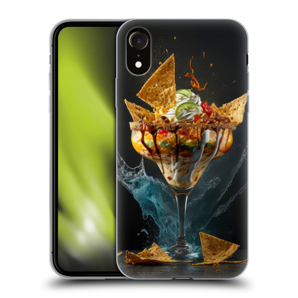 Spacescapes Cocktails Nacho Martini Soft Gel Case for Apple iPhone XR