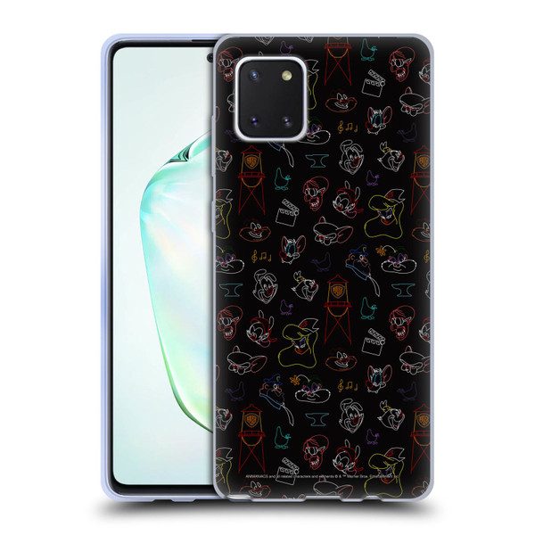 Animaniacs Graphics Pattern Soft Gel Case for Samsung Galaxy Note10 Lite