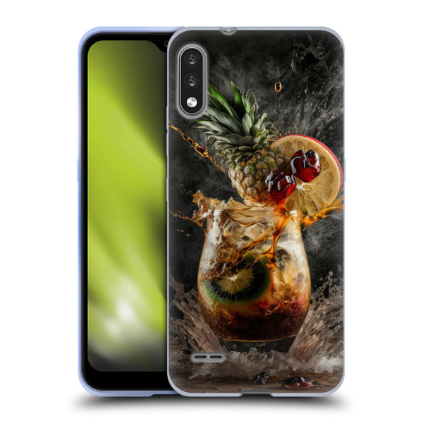 Spacescapes Cocktails Exploding Mai Tai Soft Gel Case for LG K22
