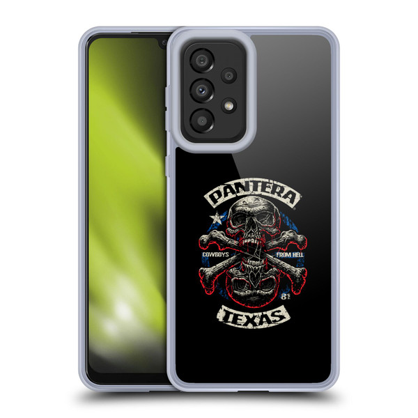 Pantera Art Double Cross Soft Gel Case for Samsung Galaxy A33 5G (2022)