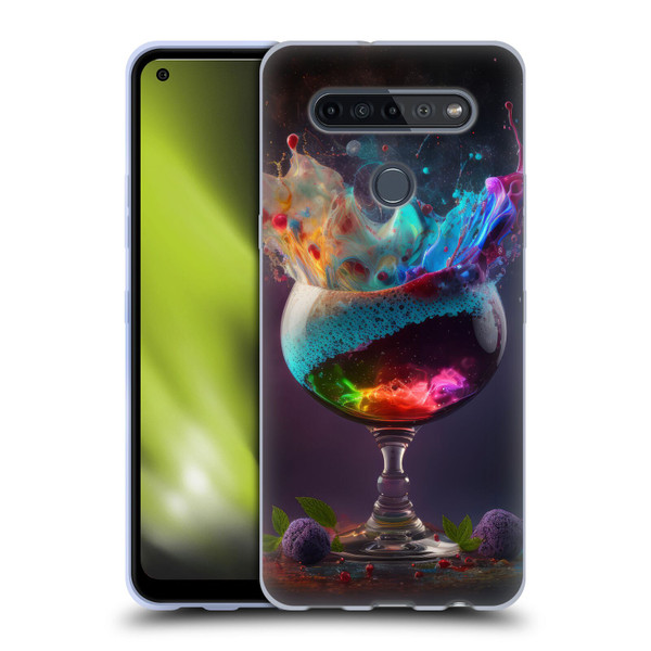 Spacescapes Cocktails Universal Magic Soft Gel Case for LG K51S