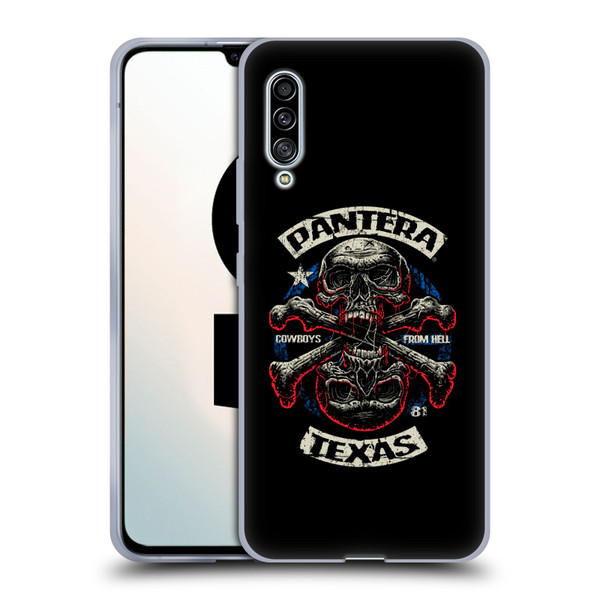 Pantera Art Double Cross Soft Gel Case for Samsung Galaxy A90 5G (2019)