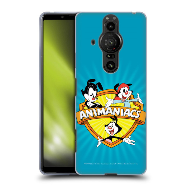 Animaniacs Graphics Logo Soft Gel Case for Sony Xperia Pro-I