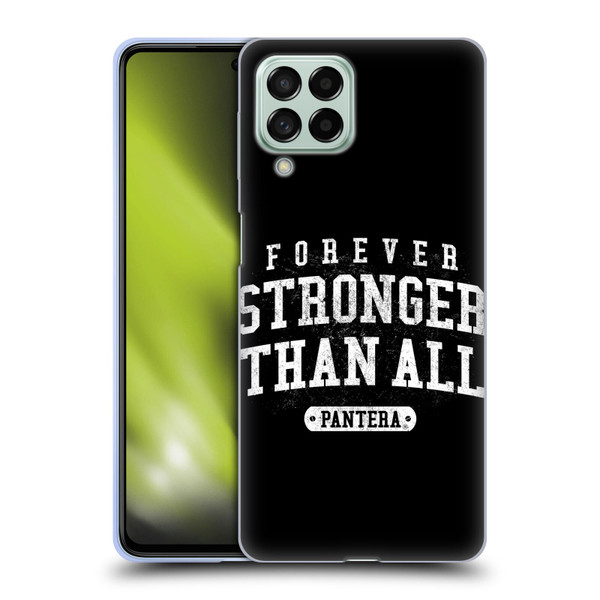 Pantera Art Stronger Than All Soft Gel Case for Samsung Galaxy M53 (2022)