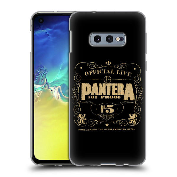 Pantera Art 101 Proof Soft Gel Case for Samsung Galaxy S10e