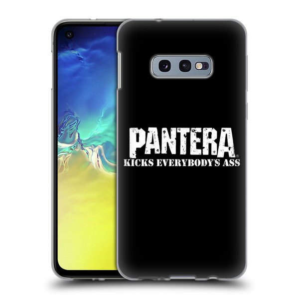Pantera Art Kicks Soft Gel Case for Samsung Galaxy S10e