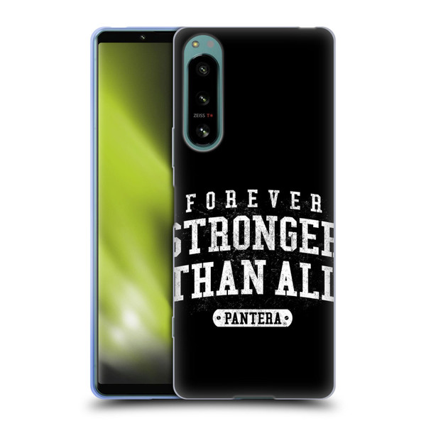 Pantera Art Stronger Than All Soft Gel Case for Sony Xperia 5 IV