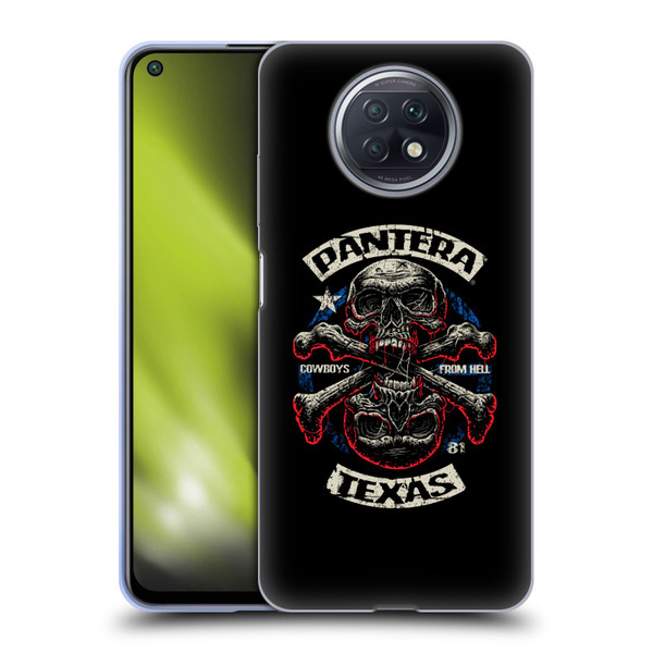 Pantera Art Double Cross Soft Gel Case for Xiaomi Redmi Note 9T 5G