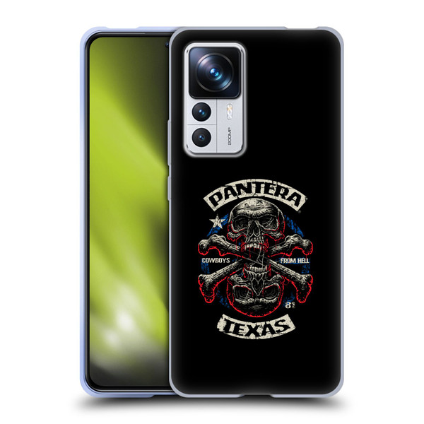 Pantera Art Double Cross Soft Gel Case for Xiaomi 12T Pro
