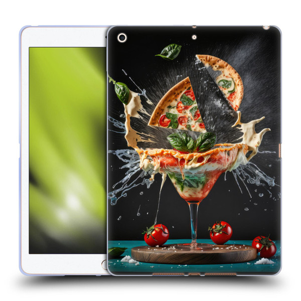 Spacescapes Cocktails Margarita Martini Blast Soft Gel Case for Apple iPad 10.2 2019/2020/2021