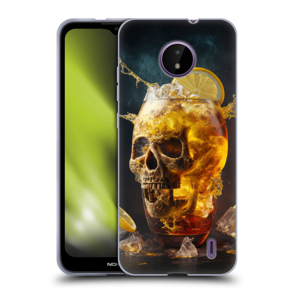 Spacescapes Cocktails Long Island Ice Tea Soft Gel Case for Nokia C10 / C20
