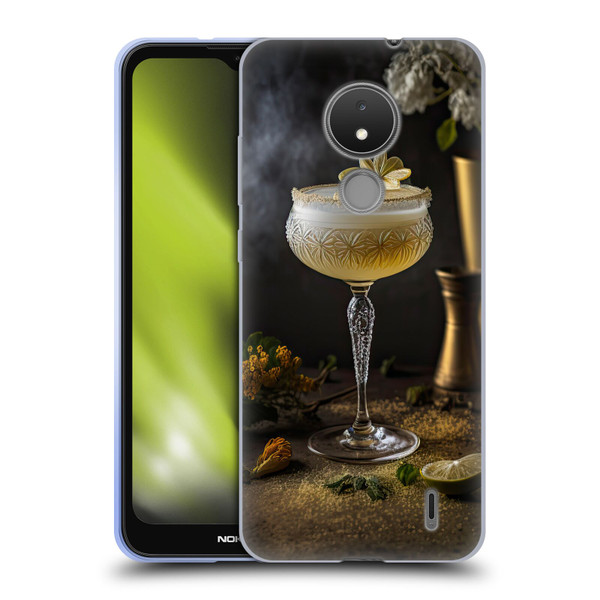 Spacescapes Cocktails Summertime, Margarita Soft Gel Case for Nokia C21