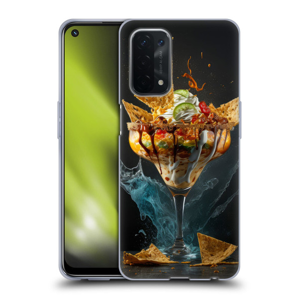 Spacescapes Cocktails Nacho Martini Soft Gel Case for OPPO A54 5G