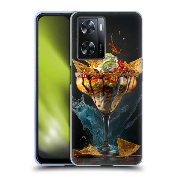 Spacescapes Cocktails Nacho Martini Soft Gel Case for OPPO A57s