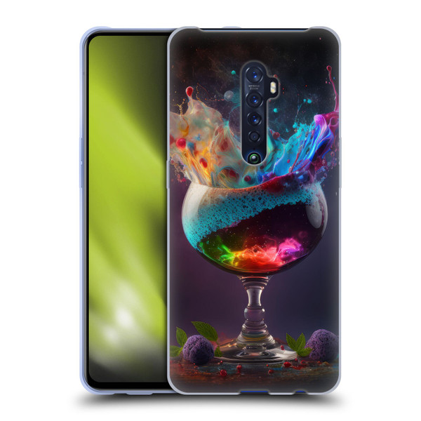 Spacescapes Cocktails Universal Magic Soft Gel Case for OPPO Reno 2