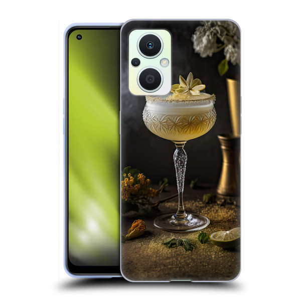 Spacescapes Cocktails Summertime, Margarita Soft Gel Case for OPPO Reno8 Lite