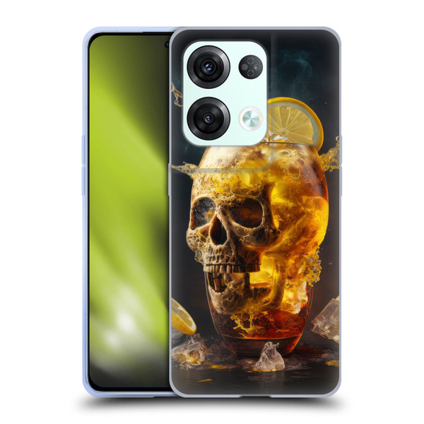 Spacescapes Cocktails Long Island Ice Tea Soft Gel Case for OPPO Reno8 Pro