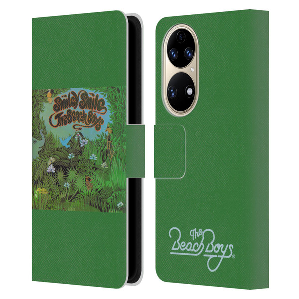 The Beach Boys Album Cover Art Smiley Smile Leather Book Wallet Case Cover For Huawei P50