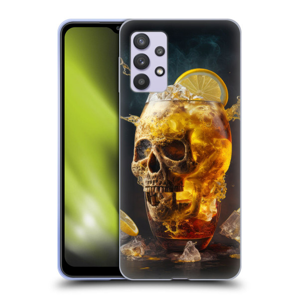 Spacescapes Cocktails Long Island Ice Tea Soft Gel Case for Samsung Galaxy A32 5G / M32 5G (2021)