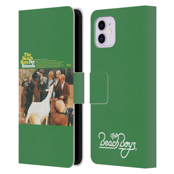 The Beach Boys Album Cover Art Pet Sounds Leather Book Wallet Case Cover For Apple iPhone 11