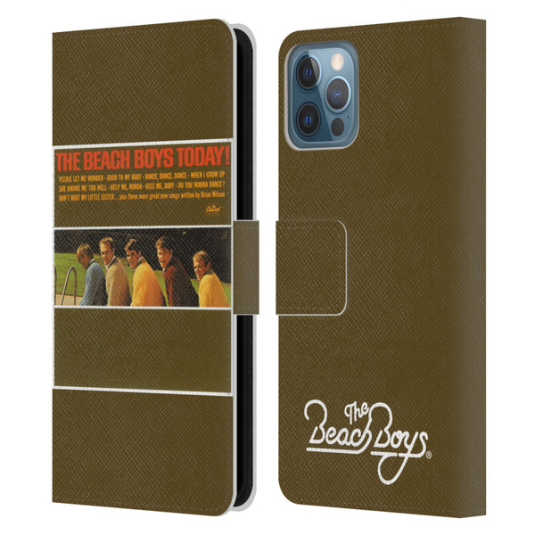 The Beach Boys Album Cover Art Today Leather Book Wallet Case Cover For Apple iPhone 12 / iPhone 12 Pro