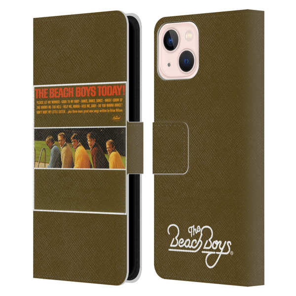 The Beach Boys Album Cover Art Today Leather Book Wallet Case Cover For Apple iPhone 13