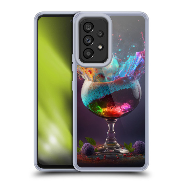 Spacescapes Cocktails Universal Magic Soft Gel Case for Samsung Galaxy A53 5G (2022)