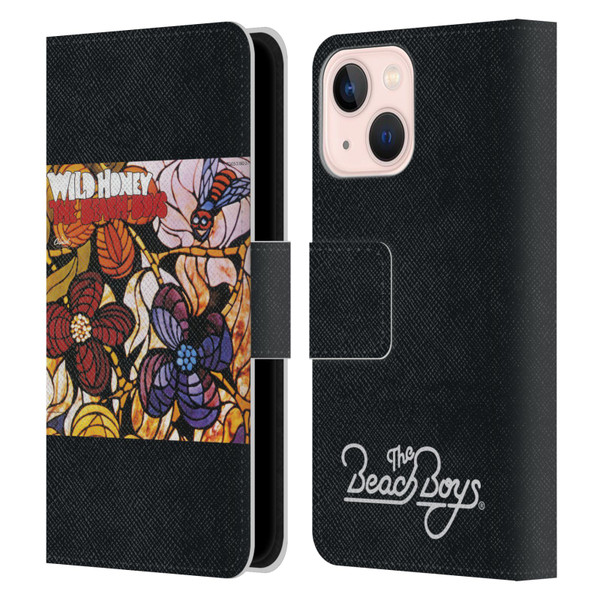 The Beach Boys Album Cover Art Wild Honey Leather Book Wallet Case Cover For Apple iPhone 13 Mini