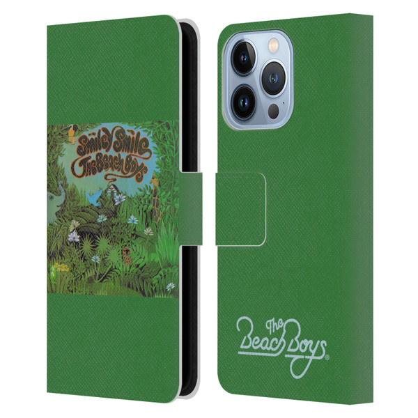 The Beach Boys Album Cover Art Smiley Smile Leather Book Wallet Case Cover For Apple iPhone 13 Pro